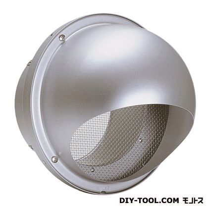 西邦工業 外壁用アルミ製換気口(セルフード)同芯金網型10メッシュ AFN75 1