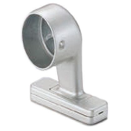 シロクマ スリムブラケット平止 32径 シルバー BR-662 1