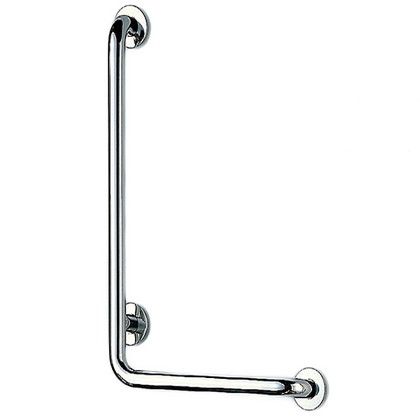 シロクマ ステンL形丸棒ニギリバー(左) 32φ 鏡面磨 NO-809L 1