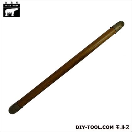 シロクマ ダエン手すり 800mm アンバー/Mオーク BR-518 1個