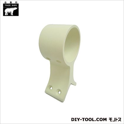 シロクマ 異形ブラケット出隅通 35径 アイボリー BR-84 1