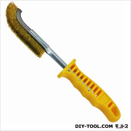SUNUP グリップブラシ先曲り真鍮