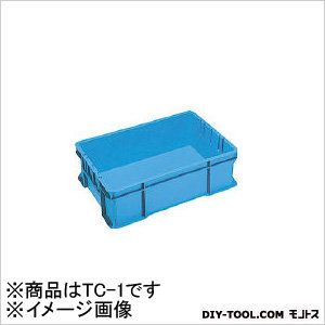 積水 TC型コンテナTC－1透明青 TMB 398 x 277 x 124 mm TC1