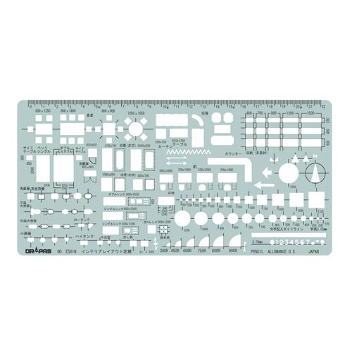 ドラパス テンプレートインテリア 31-501 E-501