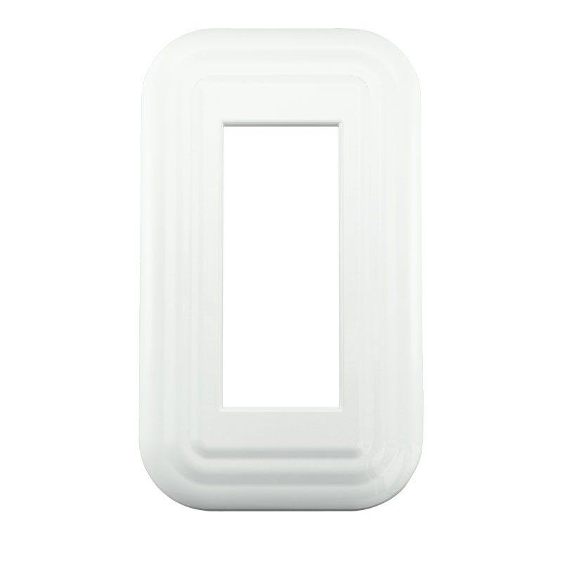 スガツネ プレミアムホーロースイッチ・コンセントプレート 73×125×8.2mm ホワイト PXP-HH01-WT(210-027-215) 1