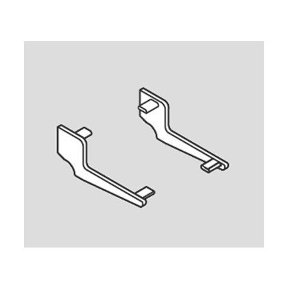 スガツネ 棚受ホルダーII専用エンドキャップ EX029-10(130-031-015) 2個