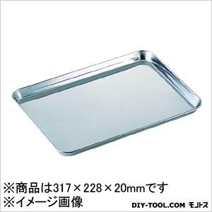 スギコ産業 ステンレスKバット 12インチ 228×317×20 (KSB5) 1枚 スギコ産業 キッチンツール 便利グッズ(キッチンツール)