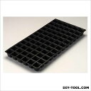 富川化学工業 プラグトレイ72穴機械用 300×590×45 黒