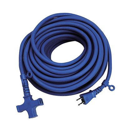 タイカツ ラバロン延長コード20m T-1 15A アオ