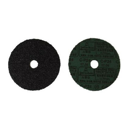 戸田研磨工業 ディスクペーパー 粒度#40 外径:100mm穴径:15.9mm 10枚