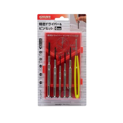 高儀 精密ドライバーピンセット付 6本組 H180×W100×D20(mm)【2506DFD_5】