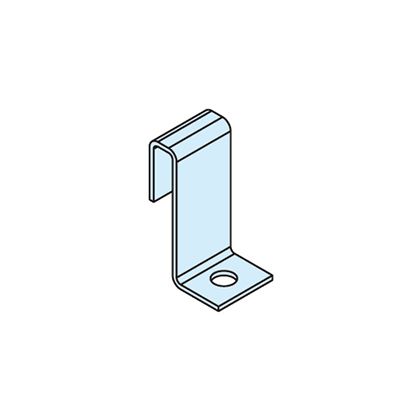 中部コーポレーション FRPグレーチング用取付金具 板厚:1.5mm F40L 1