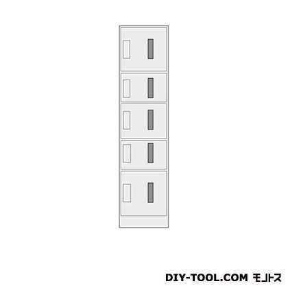 東精ボックス 片面式宅配ボックス5ボックス 幅500×奥行き600×高さ1800mm ヘアーライン TR-7C/SS-LAC(窓付) 1(4)