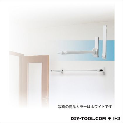 楽天DIY FACTORY ONLINE SHOPDRY WAVE ランドリーフック 壁面用タイプ（見付けタイプ） 最大出幅345.5mm ホワイト KF30[W] 1組