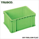 トラスコ(TRUSCO) グリーンコンテナ27Lグリーン 482 x 358 x 203 mm DA28GR