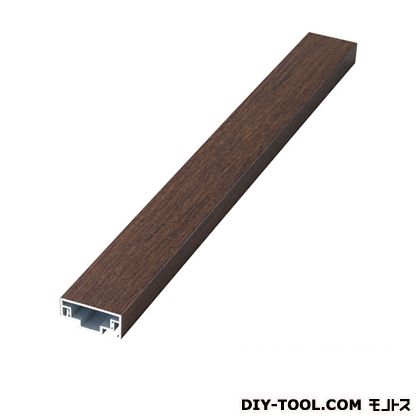 タカショー アートボード押さえ縁 30×10エンド L=3650mm ブラックエボニー 00026074