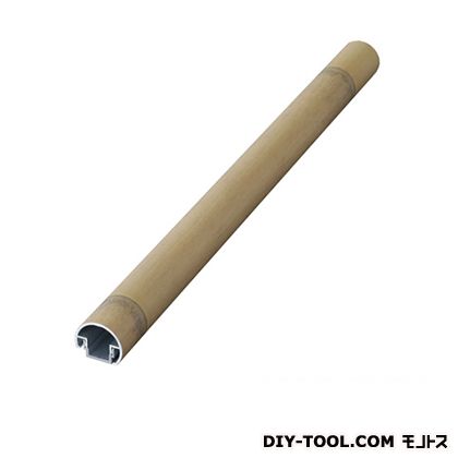 タカショー アートボード押さえ縁 丸竹1本使エンド L=3650mm ゴマ竹 00026241