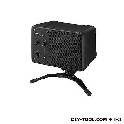 ユニペックス アンプ内蔵モニタースピーカー 10W 外形寸法:幅234mm(脚を除く)高さ245mm奥行264mm MAS-102A 1台