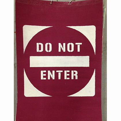�ӥӥåȥ����� ����ե��ƥ������ƥ󥷥�(DONOTENTER) 36��53cm SS-02