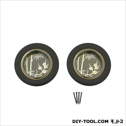 ノーブランド 襖引手 30mm 蛇の目丸 HF-485 2個