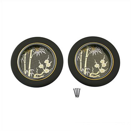 ノーブランド 襖引手 50mm 蛇の目丸 HF-486 2個