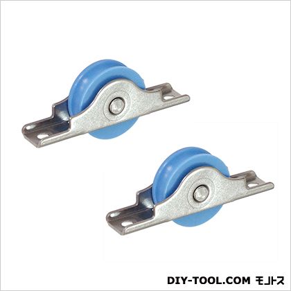 ノーブランド LPステンレス枠戸車 丸 36mm 72593 2個