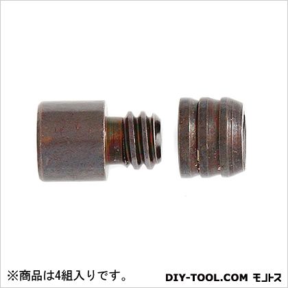 ノーブランド 真鍮ダボ棚受 8mm GB色 