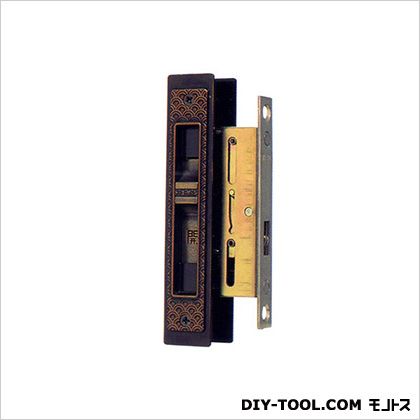 ノーブランド 引違錠前戸先／内締カマ締りスライド式操作トステム 130×26mm(110×15mm) KH-115