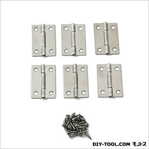 ノーブランド ステンレス蝶番 38mm 6個