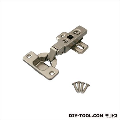 ノーブランド スライド蝶番ワンタッチ全かぶせキャッチ付 35mm 1