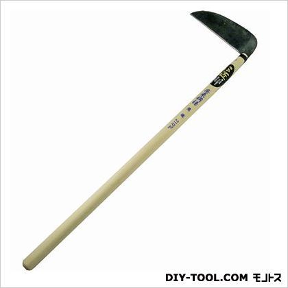 ノーブランド 山刈薄鎌安来鋼2尺3寸柄 刃幅:210mm