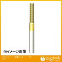 ナカニシ NSK チタンコート超硬カッター 円筒(シングルカット) 21315 1