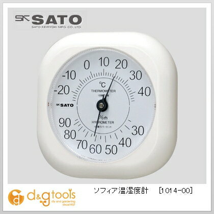 サトー ソフィア温湿度計 1014-00 1