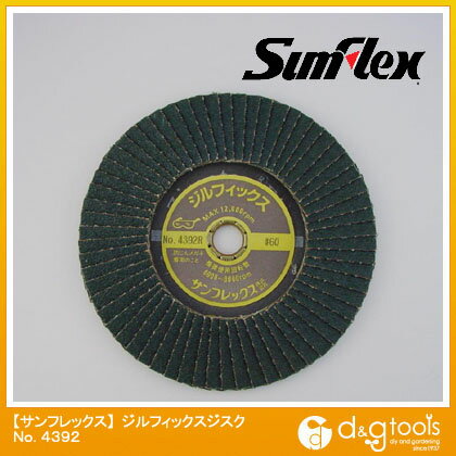 サンフレックス ジルフィックスジスク Z材#60 100mm No.4392 1【2506DFD_3】