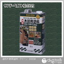 サンデーペイント 油性木部用塗料カラーステイン 3.4L グリーン 1点