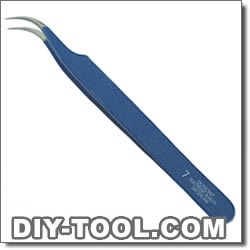 デュモント(DUMONT) ピンセットNo.7ブルー・イノックス 0302-7-CO