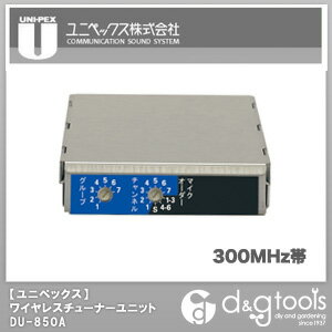 ユニペックス 800MHz帯ワイヤレスチューナーユニット DU-850A