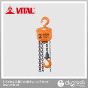 バイタル工業 チェーンブロックVH5型2トン3M 2t VH5-20 1
