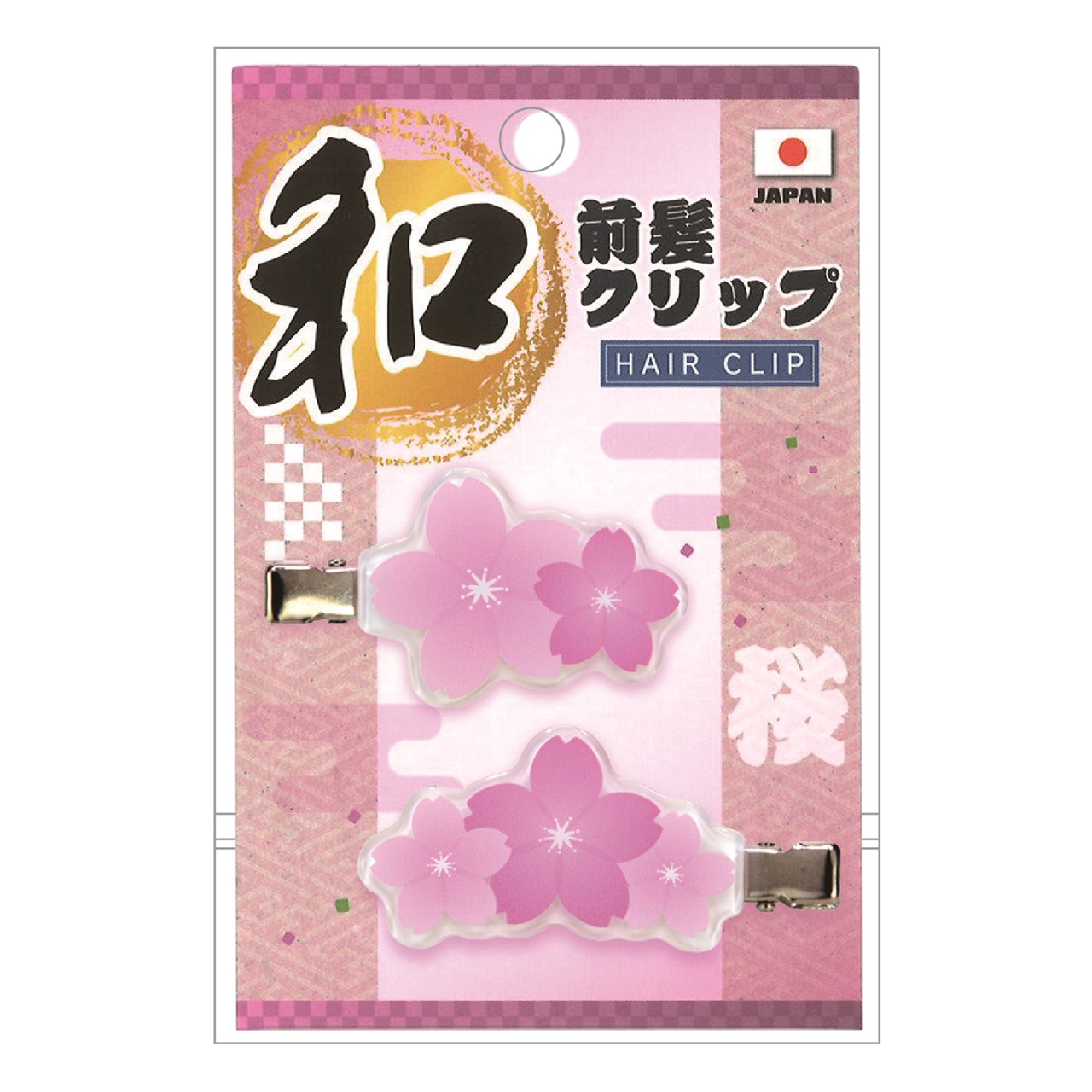 乐天商城 - 和前髪クリップ 桜