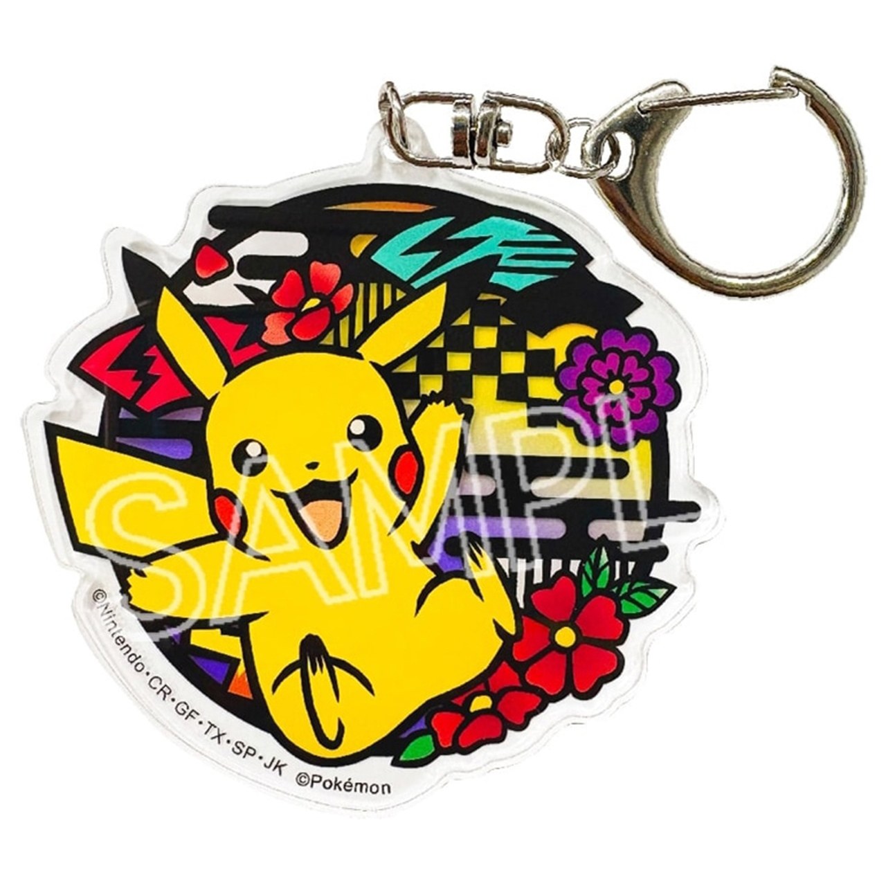乐天商城 - ポケットモンスター切り絵シリーズアクリルKHピカチュウB
