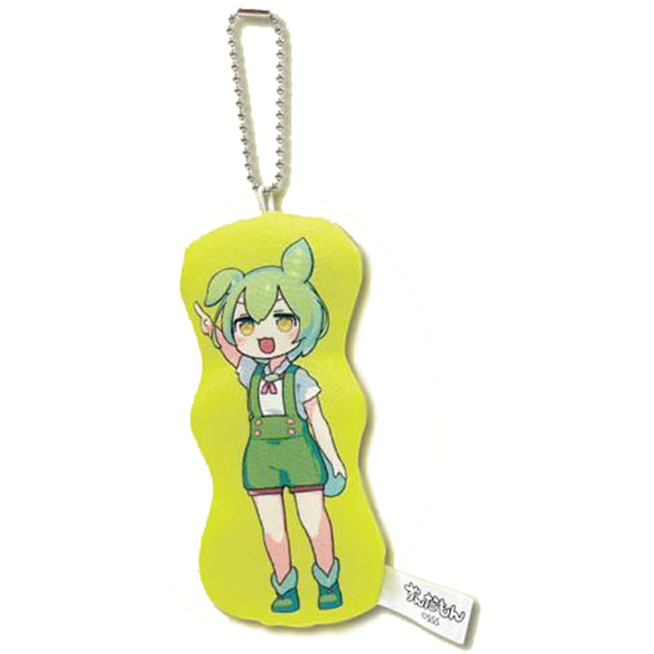 ずんだもんえだまめ風ダイカットマスコット(指さし)