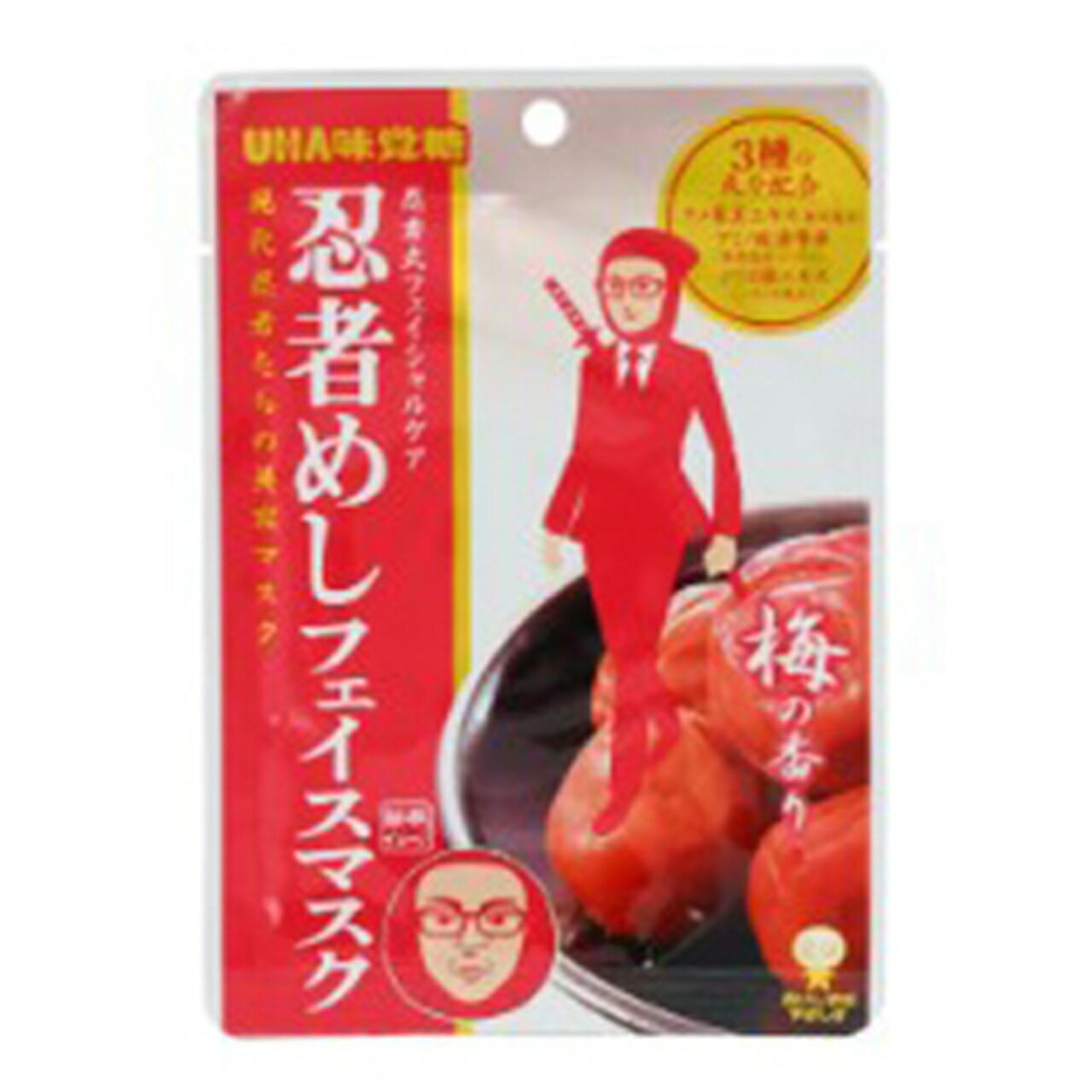 忍者めしフェイスマスク 梅