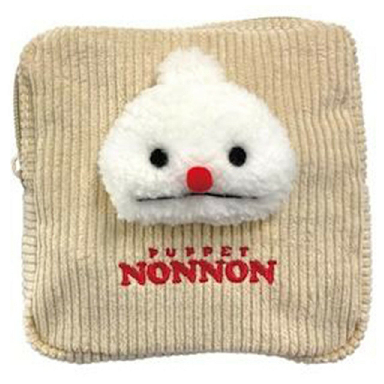 パペットスンスンぬいぐるみ付きポーチノンノンのサムネイル