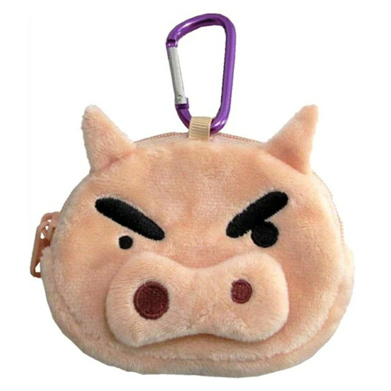 Crayon Shin-chan Carabiner Mini Pouch Buriburi Zaemon