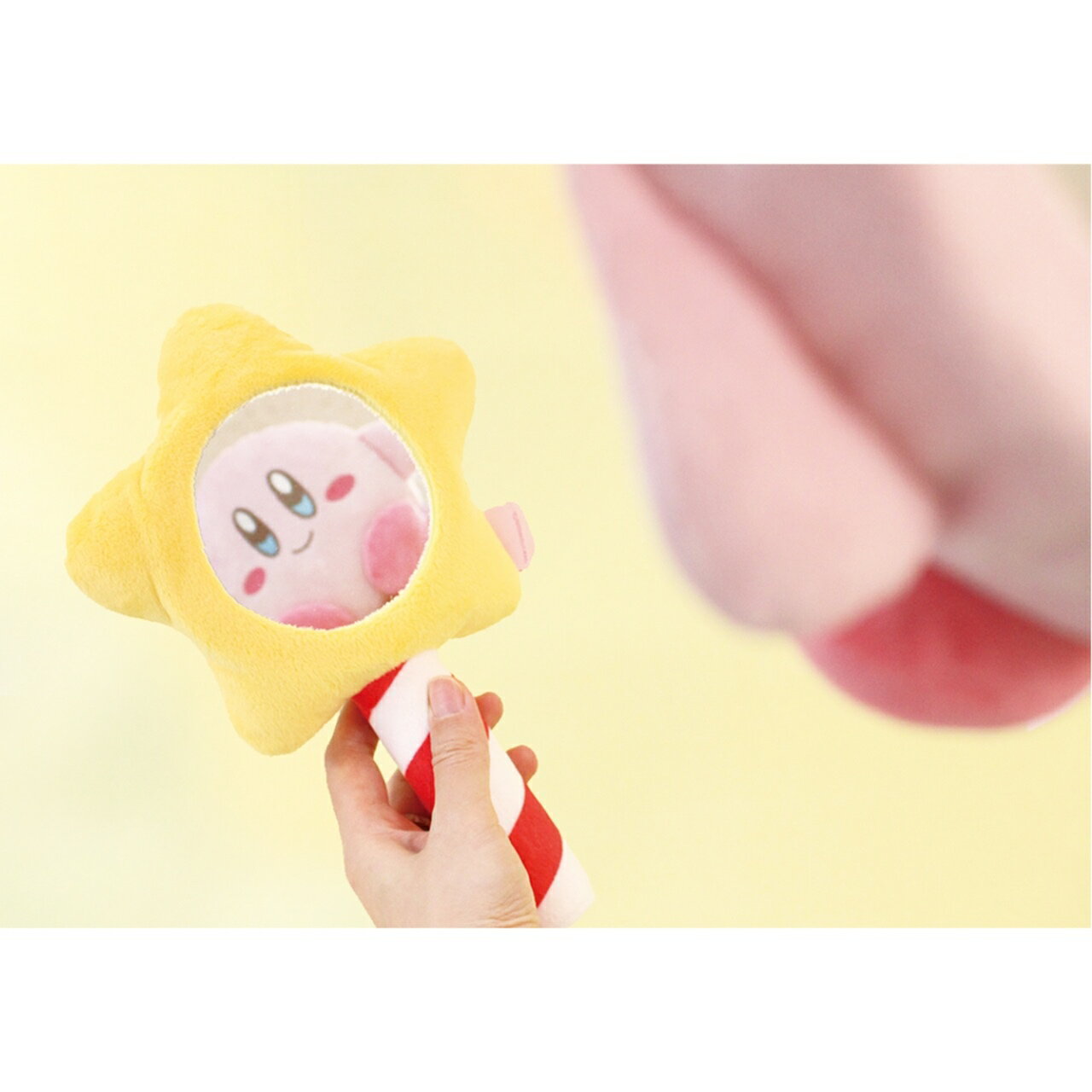 星のカービィぬいぐるみハンドミラー カービィ