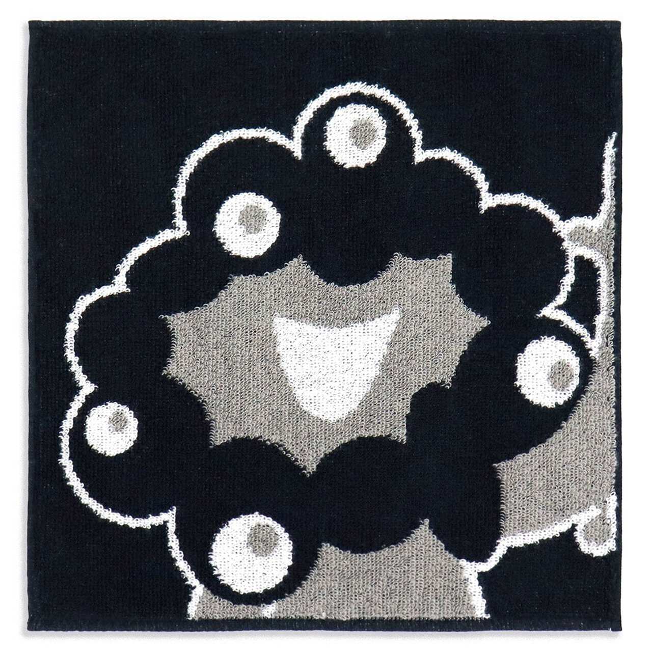 ミャクミャクタオルハンカチモノクロ6...