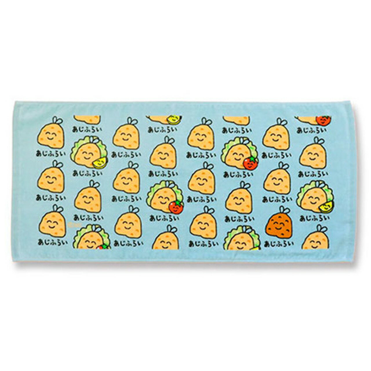 おえかきさんフェイスタオル/あじふらいさん