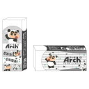 【ロット販売】 【10入】 クレヨンしんちゃんアーチ消しゴムMパンダ