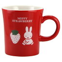 ミッフィー STRAWBERRY マグ レッド