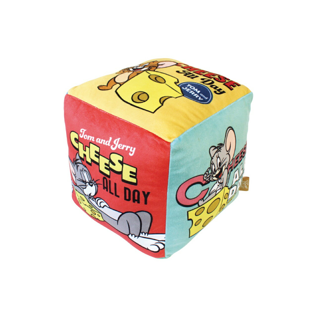 トムとジェリーサイコロクッション CHEESE FUN!